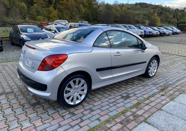 Peugeot 207 CC cena 13800 przebieg: 127000, rok produkcji 2007 z Pasym małe 154